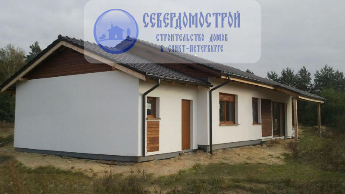 Проект дом из газобетона 8 на 15 СДГ-10
