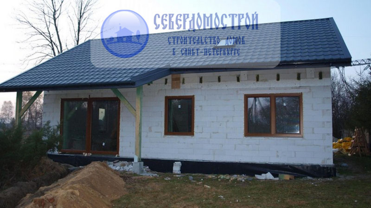 Проект дом из газобетона 8 на 12 СДГ-48
