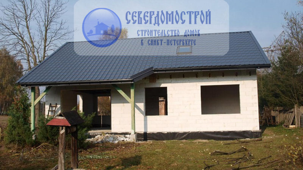 Проект дом из газобетона 8 на 12 СДГ-49