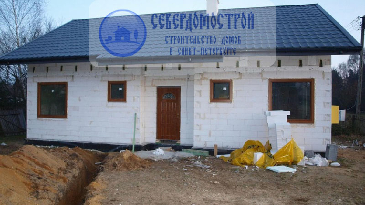 Проект дом из газобетона 8 на 12 СДГ-412