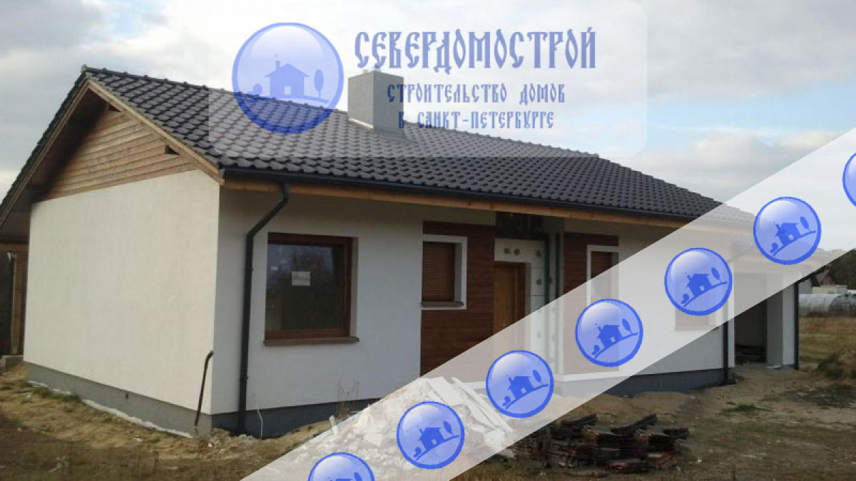 Проект дом из газобетона 8 на 15 СДГ-129